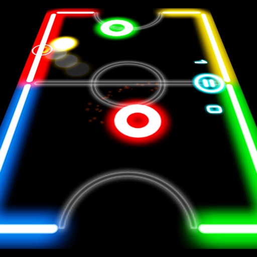 Glow Hockey 2 FREE