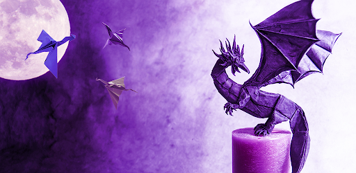 Origami dragons
