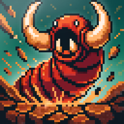 Prehistoric worm